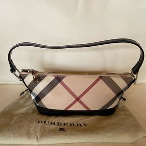 Authentic Burberry Nova Check mini bag.